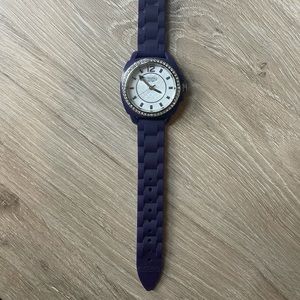 Coach Silicon and Stainless Steel Watch